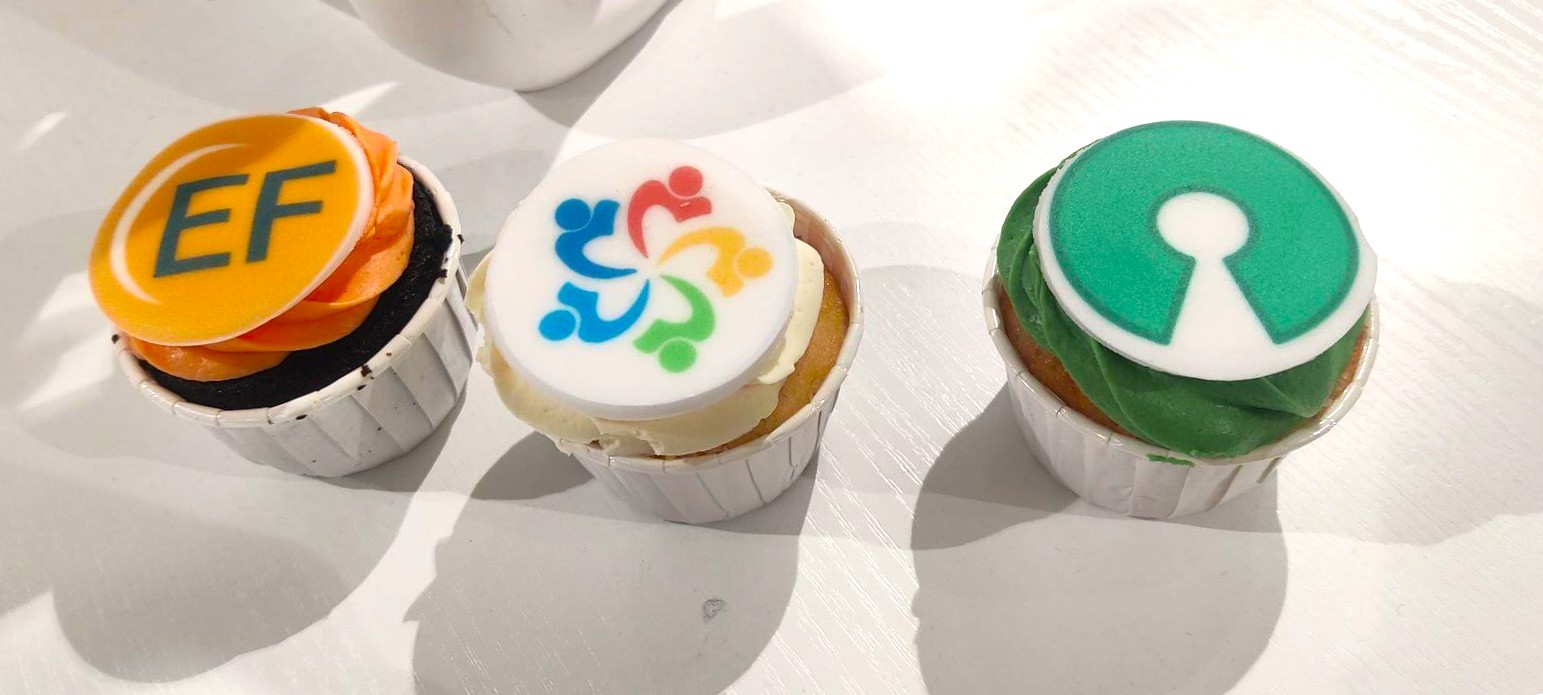 Logo Cupcake gifted to SFSCON attendees